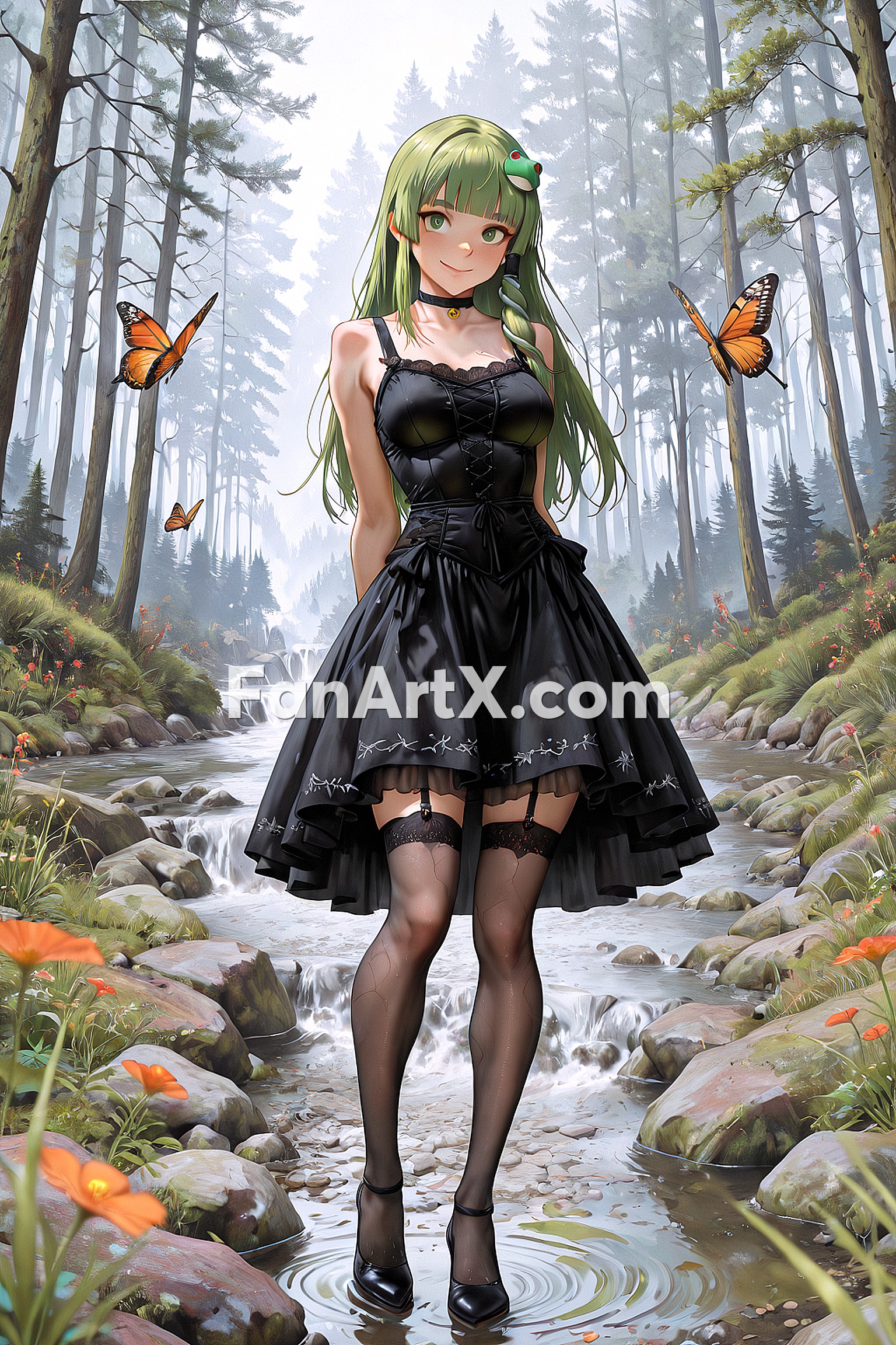 Kochiya Sanae Touhou project Fanart 5366779